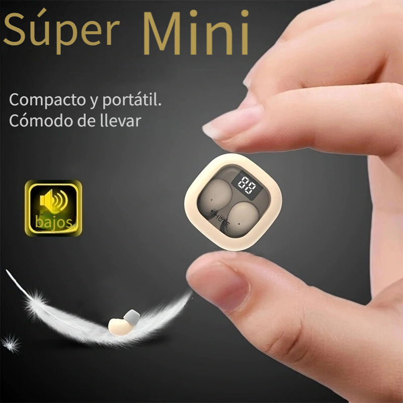 Mini Auriculares Inalámbricos Ultra Pequeños Inalámbricos - Temu Spain