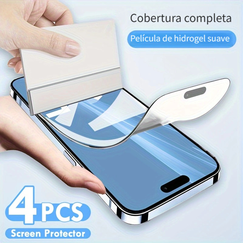 Protector Pantalla Cobertura Completa Iphone 14 13 12 11 Pro - Temu Chile