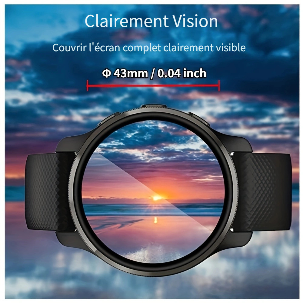 4x Protecteur d'écran Garmin Venu 3s - Film de protection d'écran