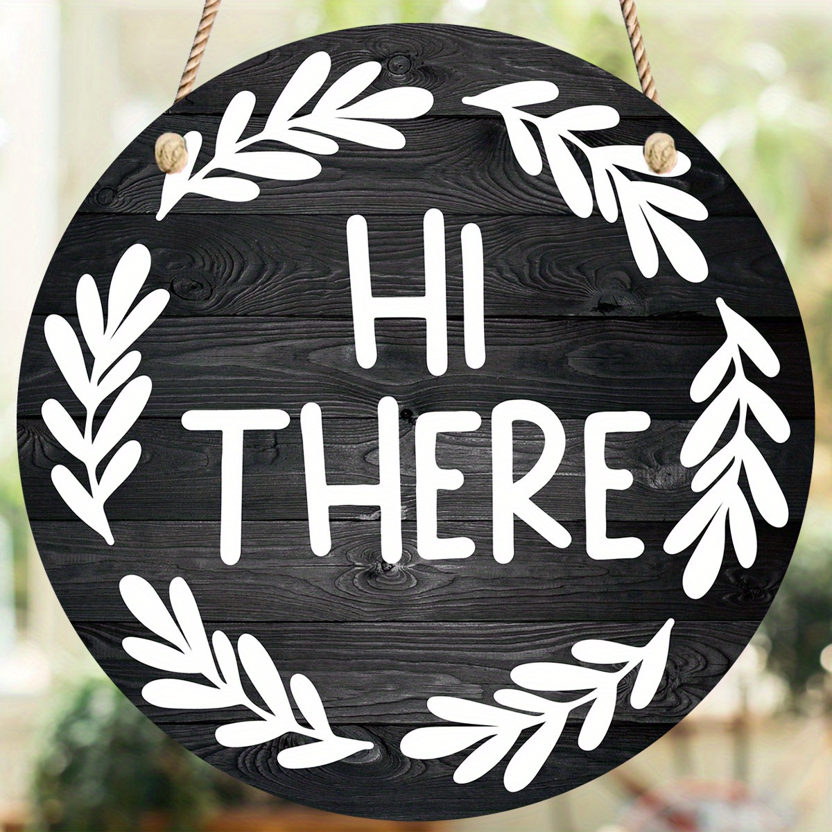 Hi Sign Wall Art Hanging Signs Outdoor Decoration Courtyard - Temu ...