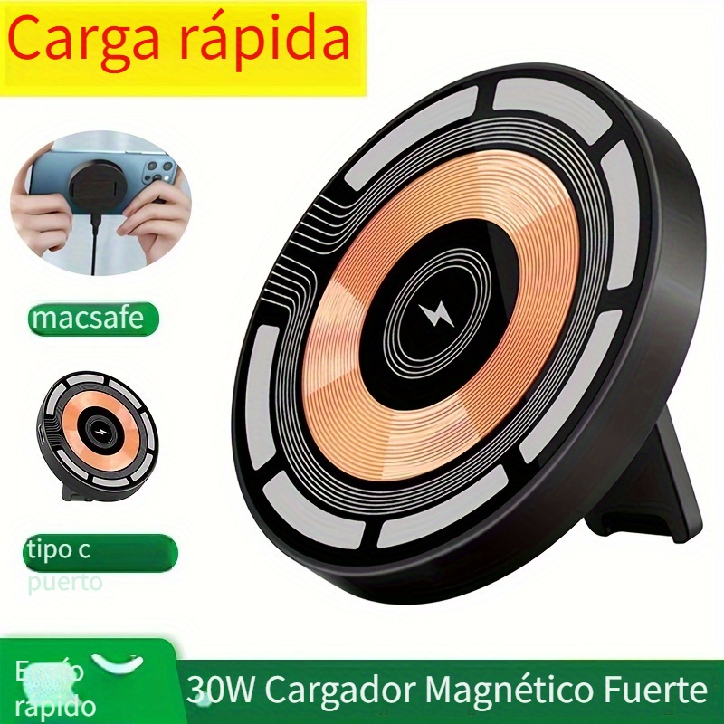 15w Cargador Inalámbrico Iphone 15 14 13 12 Pro Max Mini 11 - Temu Chile