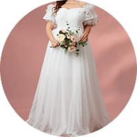 Curve Wedding Party Wear Clearance
