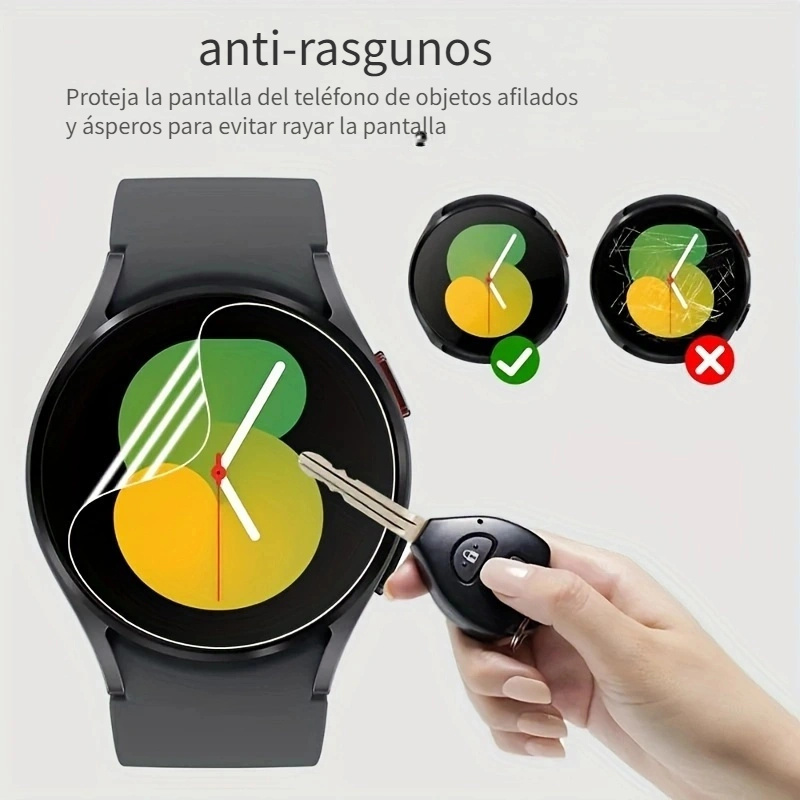 Protector de pantalla hidrogel para tu smartwatch - protege reloj