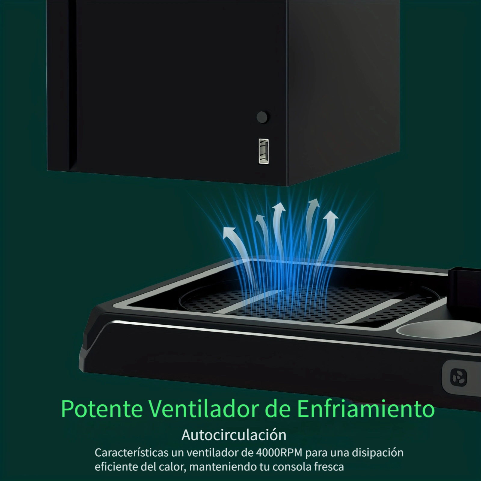 Soporte Refrigeración Vertical Xbox Series X\s Estación - Temu Chile