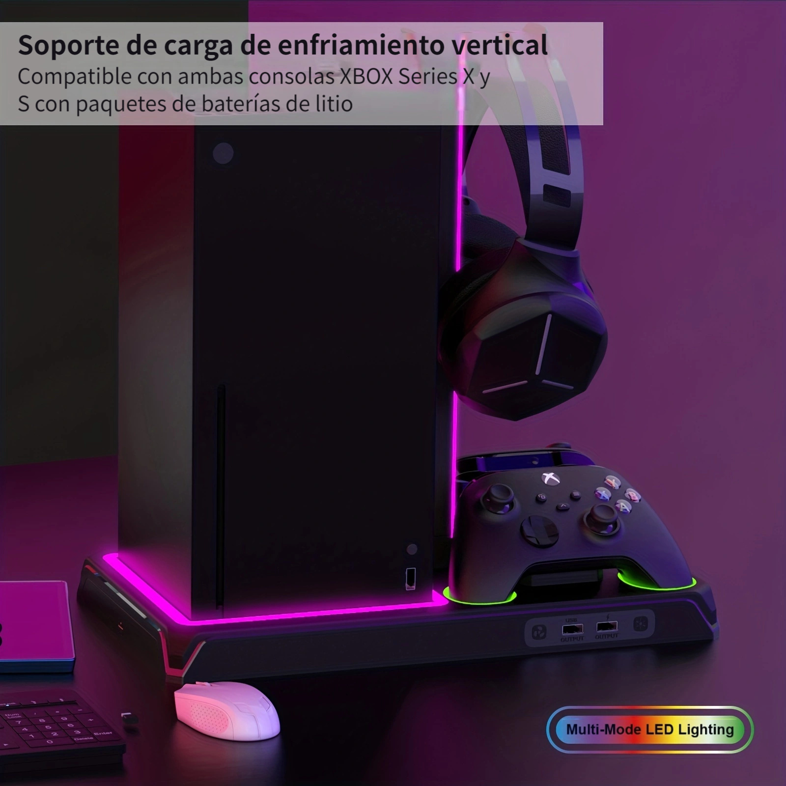 Soporte Refrigeración Vertical Xbox Series X\s Estación - Temu Chile