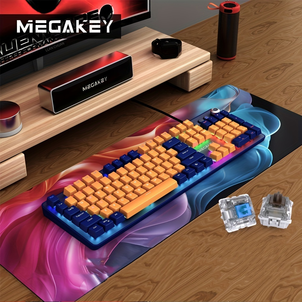 Teclado de cable ultrafino y silencioso, tamaño pequeño, 78 teclas, Mini  teclado Multimedia Usb para ordenador