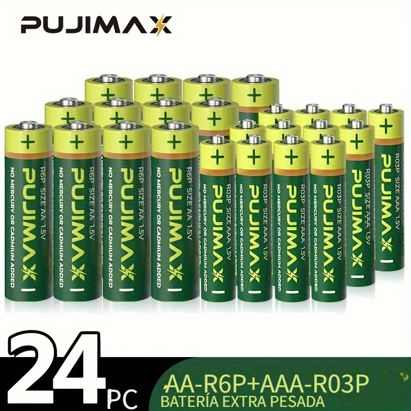 Baterias Recargables AAA Y AA Con Cargador 8 Baterias Gran Capacidad  Calidad