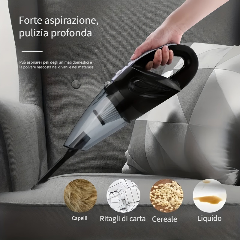 Filtro Hepa Lavabile 5 Pezzi Mini Aspirapolvere - Temu Italy