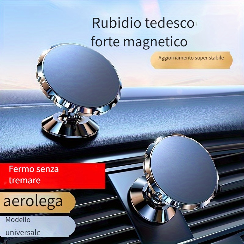 Supporto Magnetico Per Telefono Cellulare Per Auto Portatile - Temu Italy