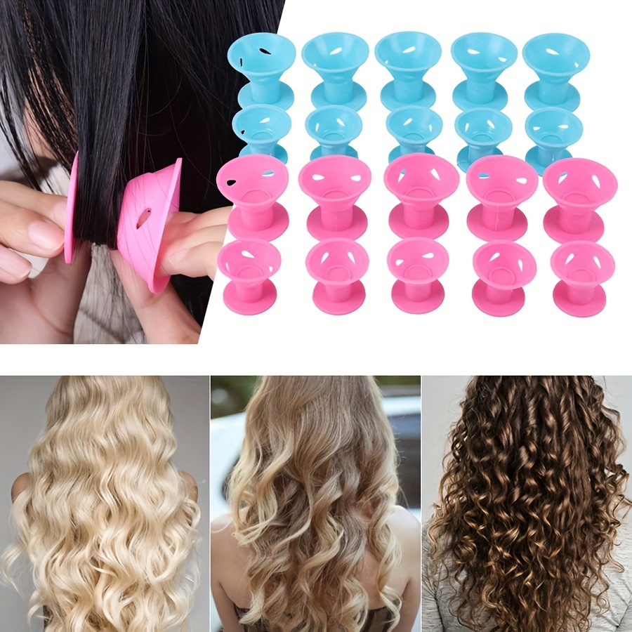 

10pcs/set Curler Heatless Curling Diy Accessories