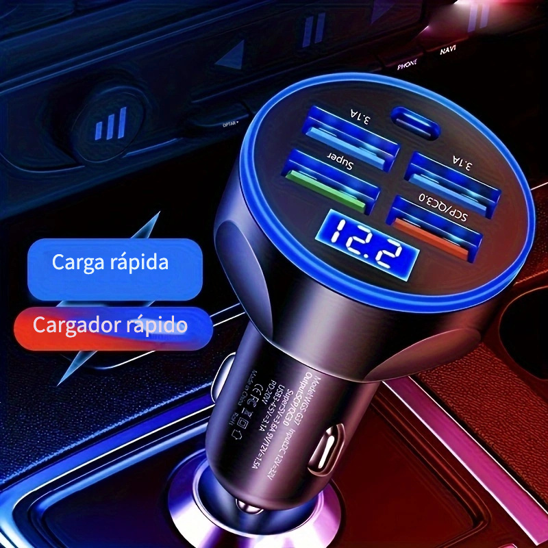 KM-C28 TRANSMISOR FM BLUETOOTH PARA COCHE