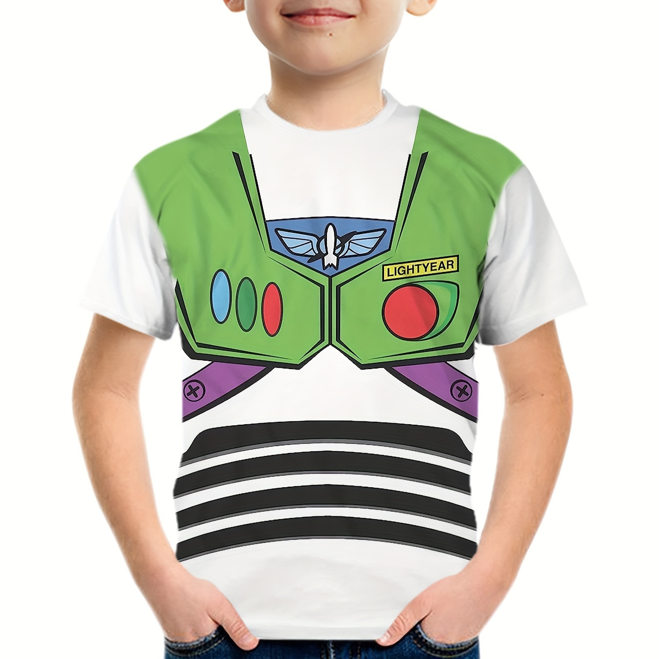 

Novelty Cartoon Pattern 3d Print T-shirts For Boys - Cool, Lightweight And Comfy Summer Clothes!