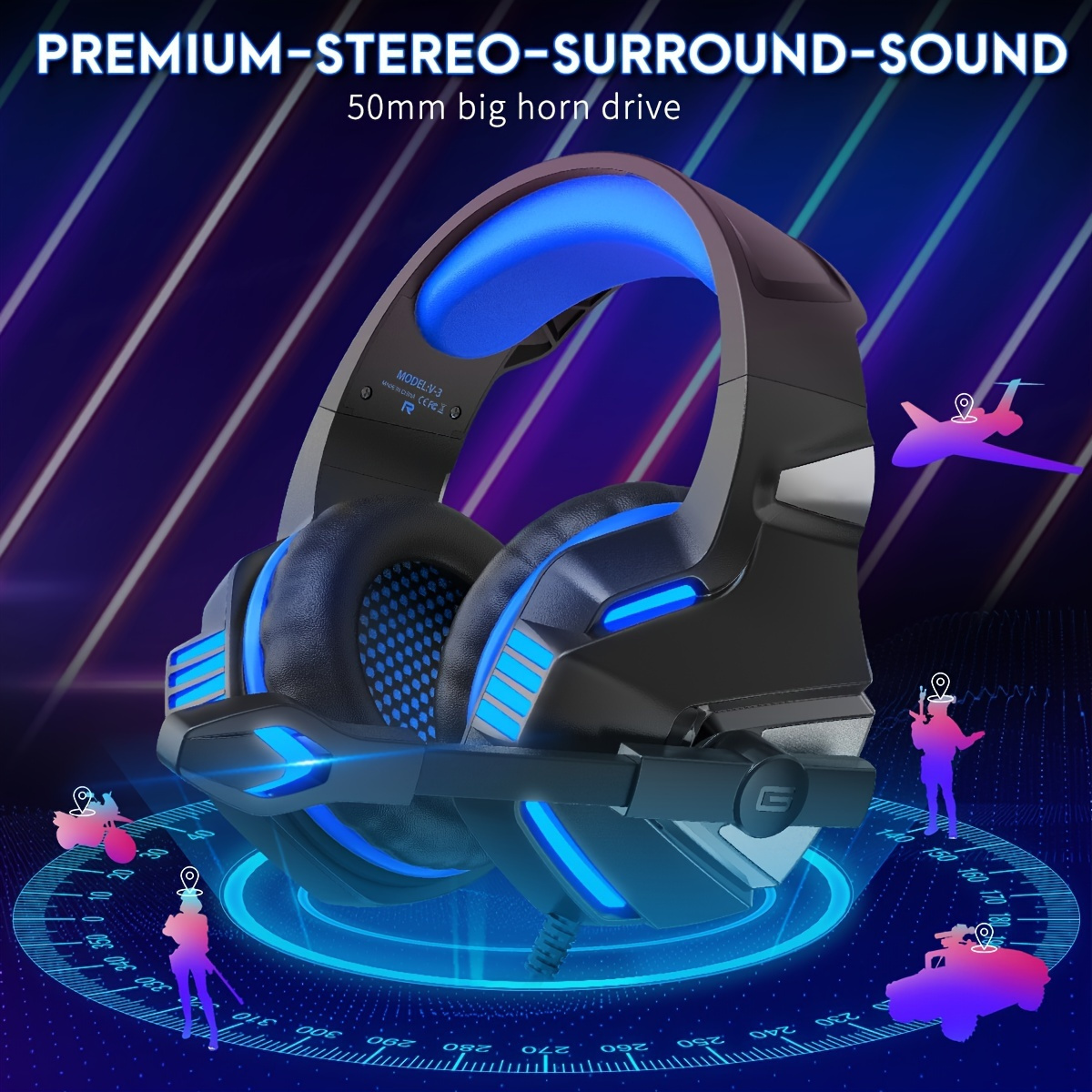 Experience Immersive Audio S9 Stereo Gaming - Temu