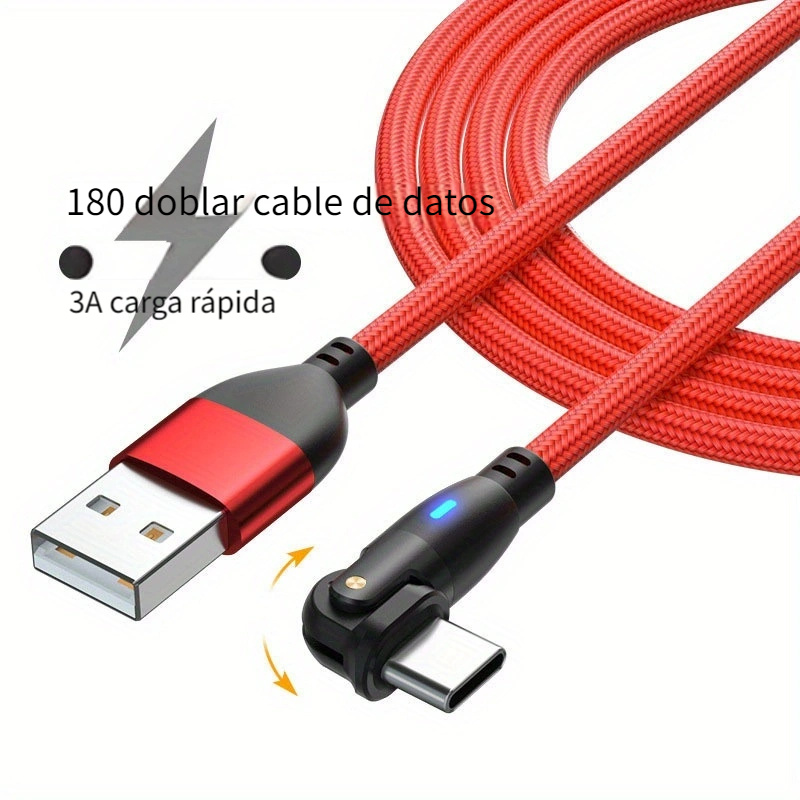 Cable Usb Tipo C Cable Usb Carga Rápida Tipo C Cable Datos - Temu