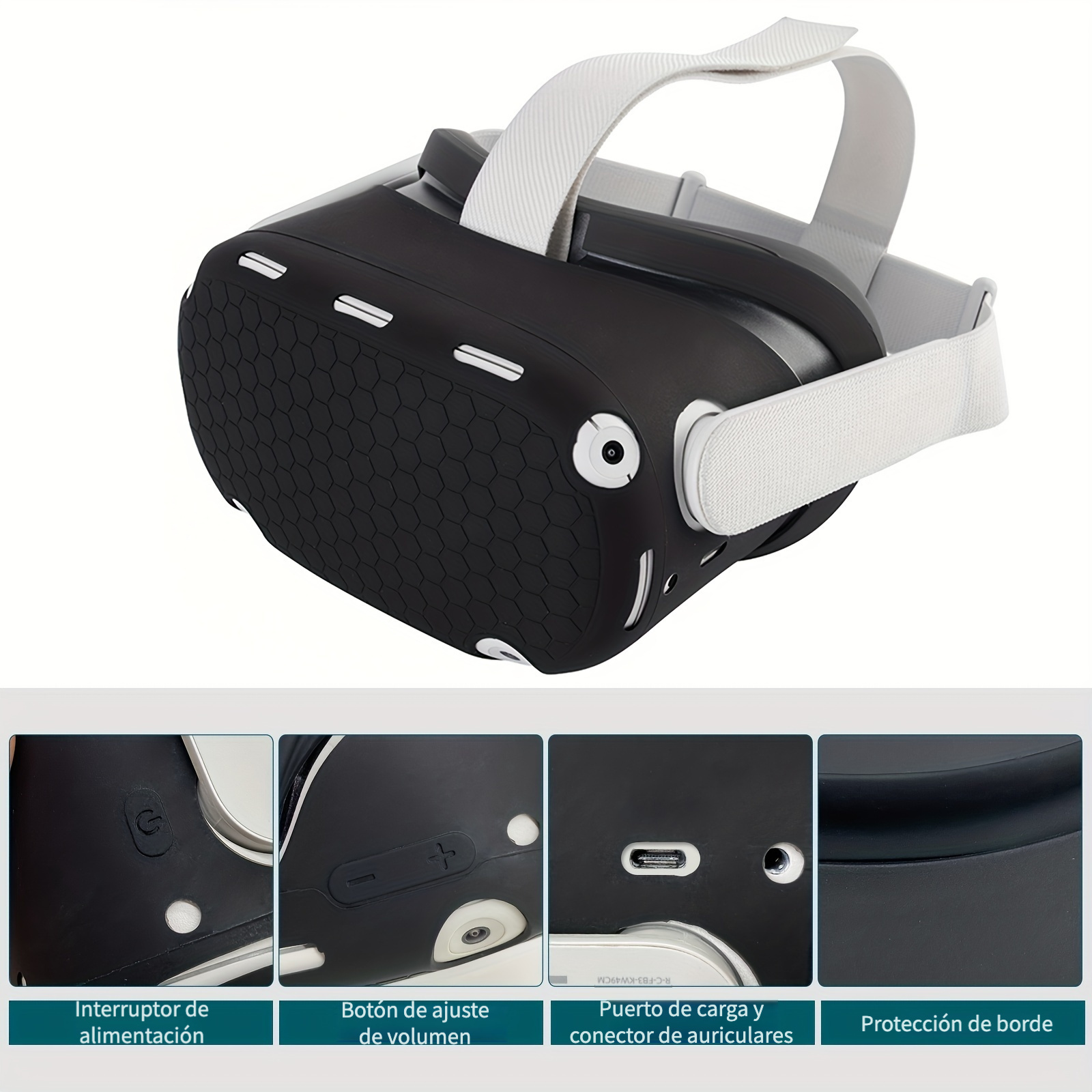 Auriculares de silicona VR Shells Protector funda protectora para