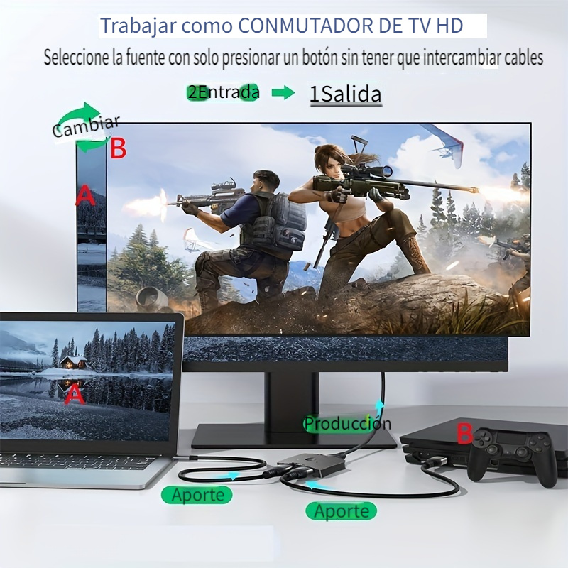 Cambiar entrada hdmi discount ps4