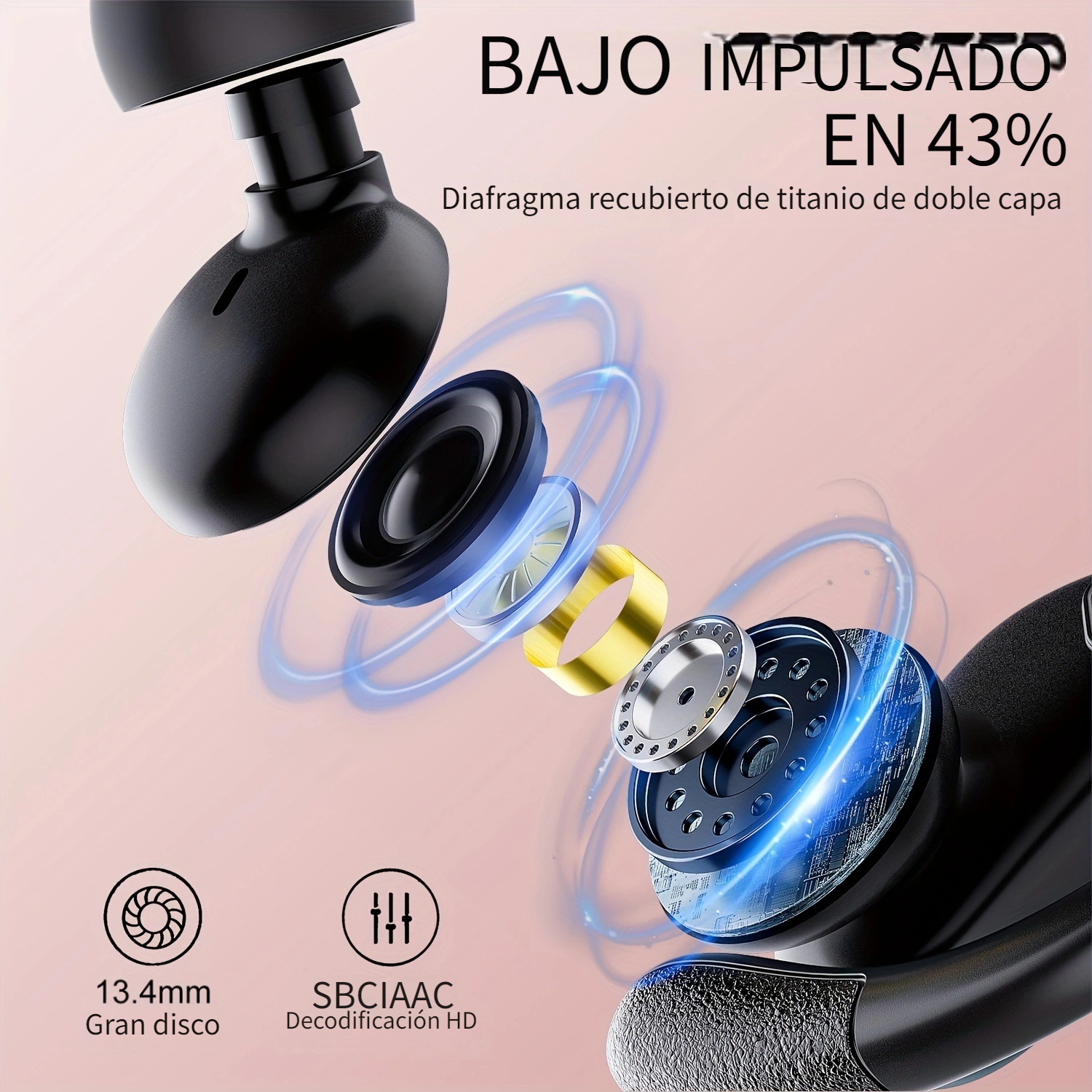 Mejora Entrenamientos Auriculares Deportivos Inalámbricos - Temu Chile
