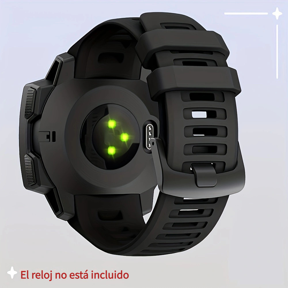 Banda Garmin Instinct Correa Reloj Silicona Suave Compatible - Temu Spain