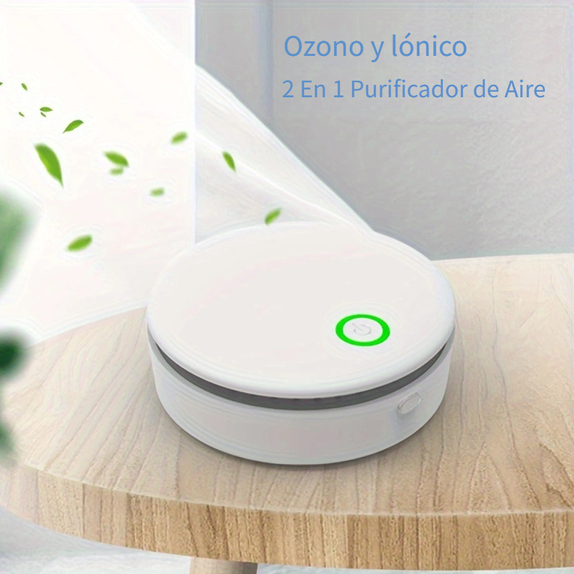Purificador De Aire Mini filtro de aire limpieza olor ozono purificador de  aire ozono desodorante para el hogar regalo