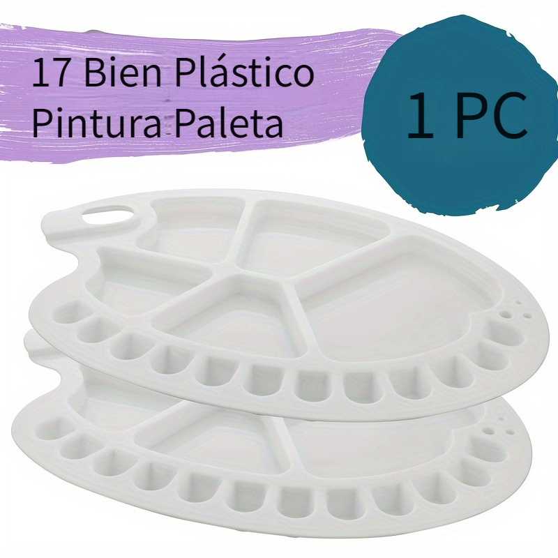 Artist Painting Palette Plastic Artist Paint Mixing Tray - Temu New Zealand