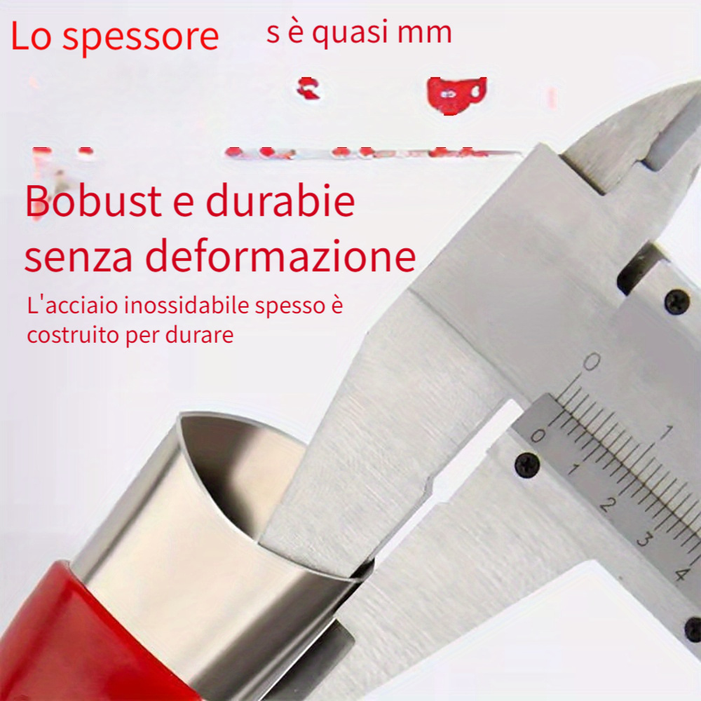 1 Set Ugelli Colla Vetro Materiale In Acciaio Inossidabile - Temu