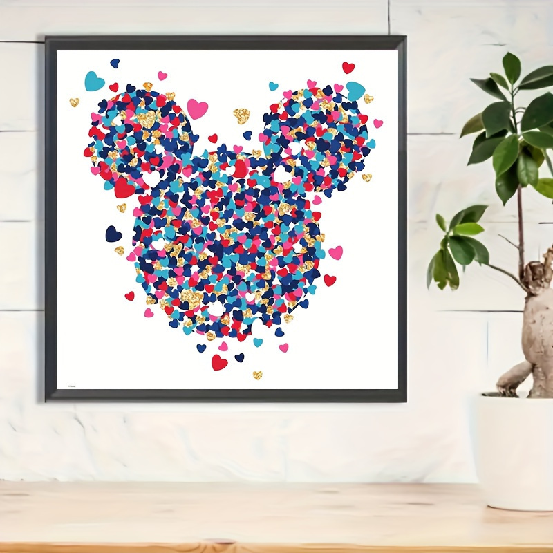 Disney Peinture de diamants-Mickey et Minnie Mouse-30x40-strass