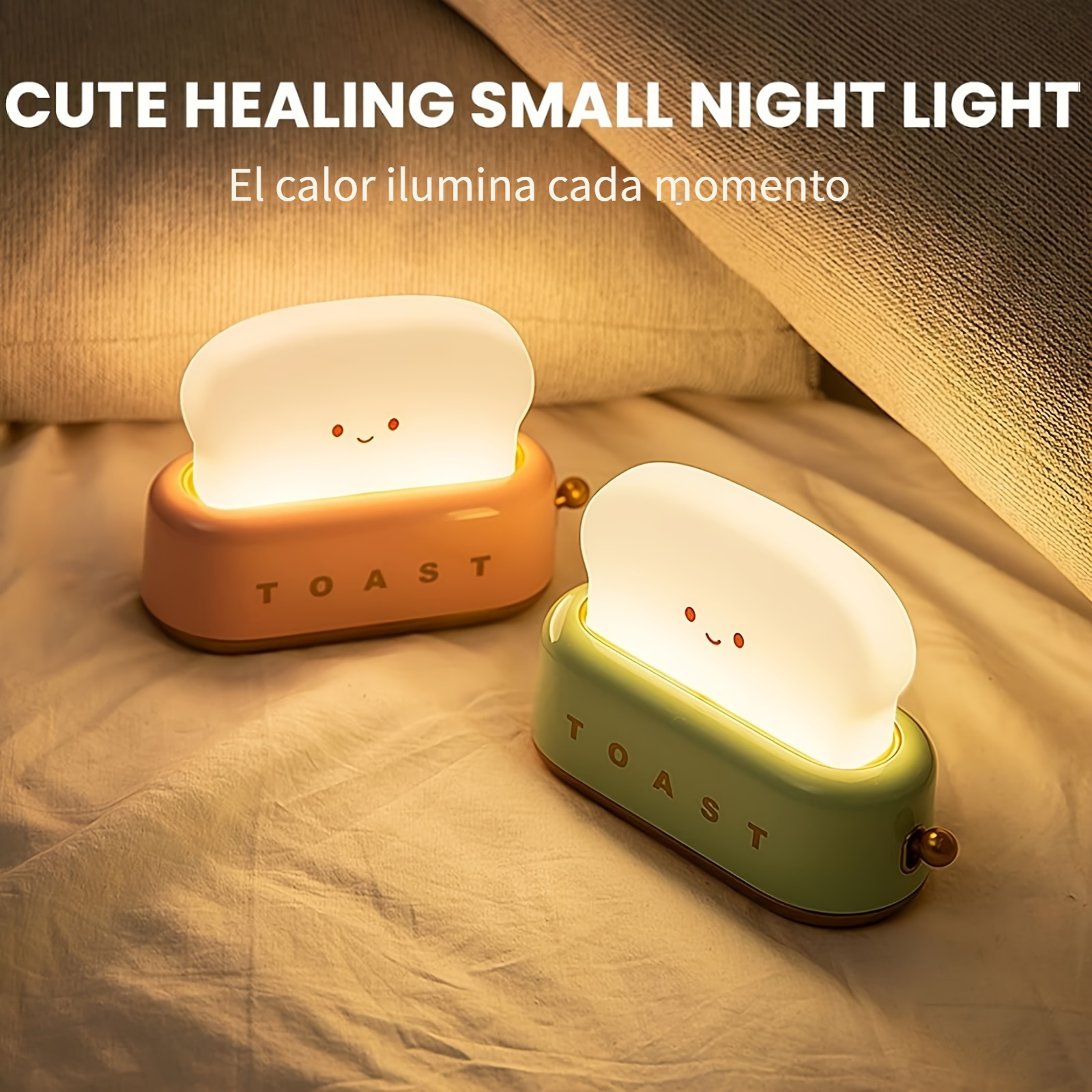 1pc Nueva Luz Nocturna Creativa Linda Luz Iluminación Suave - Temu