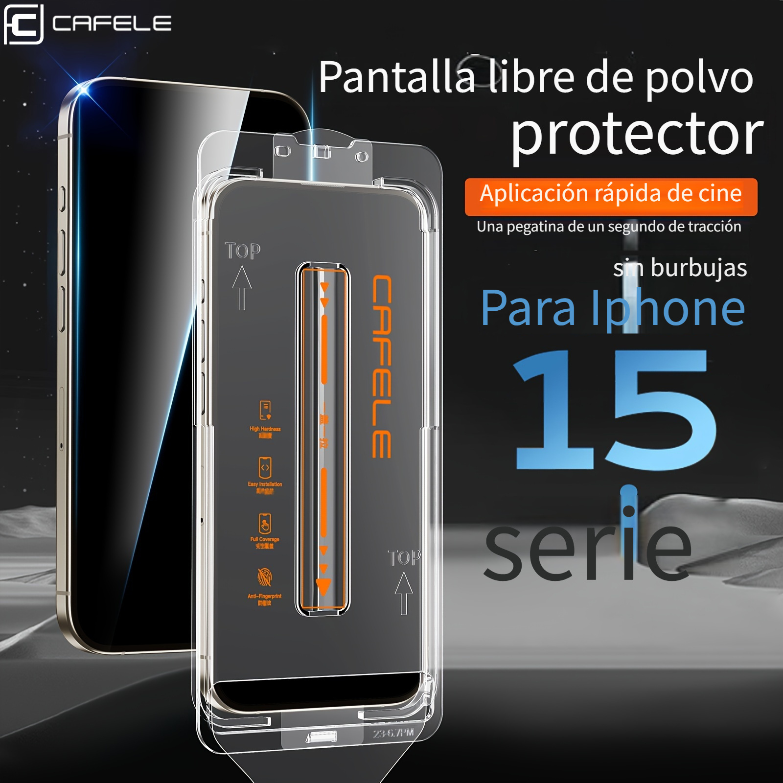 2 Protectores Pantalla Iphone 15/15 Pro Max/15 Plus/15 Pro - Temu