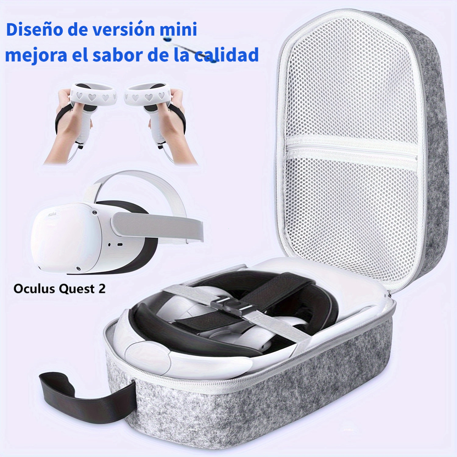 Conjunto Cubierta Protectora Vr Accesorios Oculus Quest 2 - Temu Mexico