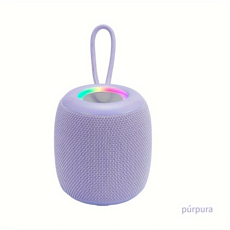 Nueva Bocina Pequeña Inalámbrica Portátil Alta Calidad Luces - Temu