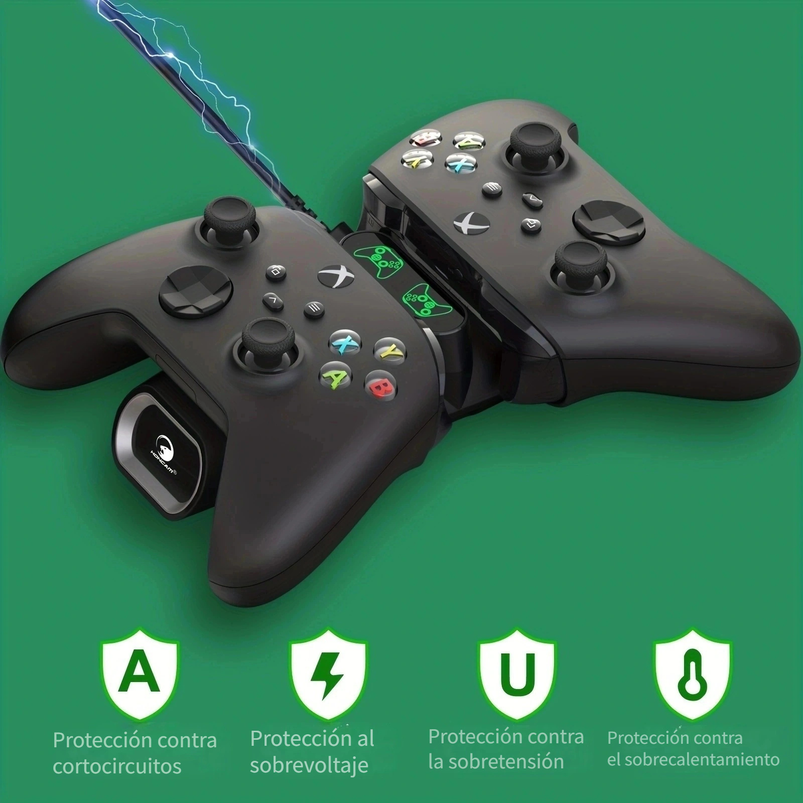 Controlador Remoto/Control Joystick para Xbox 360 Inalámbrico Negro