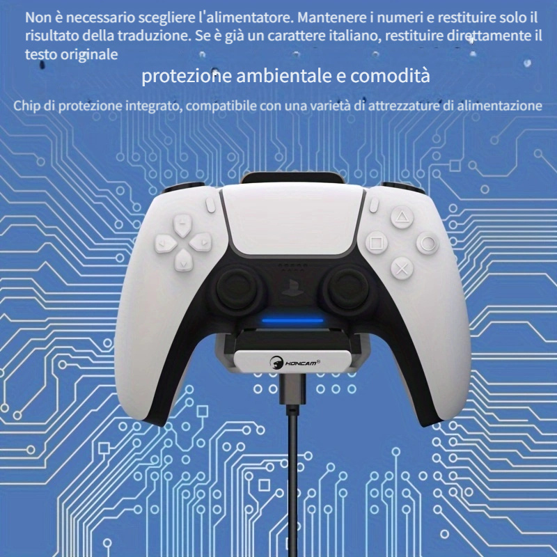 Stazione Ricarica Controller Ps5 Caricabatterie Controller - Temu