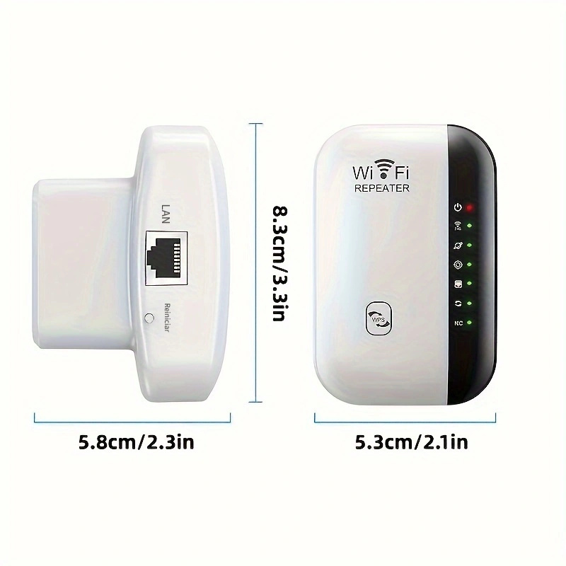  Extensor WiFi, amplificador WiFi de generación 2023, cubre  hasta 3000 pies cuadrados, amplificador de Internet con puerto Ethernet,  Wifiblast, configuración de 1 toque, punto de acceso, extensores WiFi  amplificador de señal