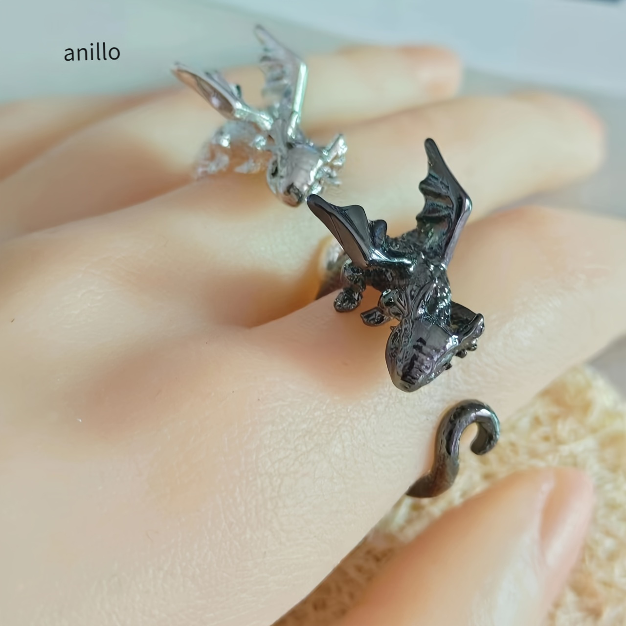 Anillo De Murciélago De La Suerte Para Mujer Joyería De Animales