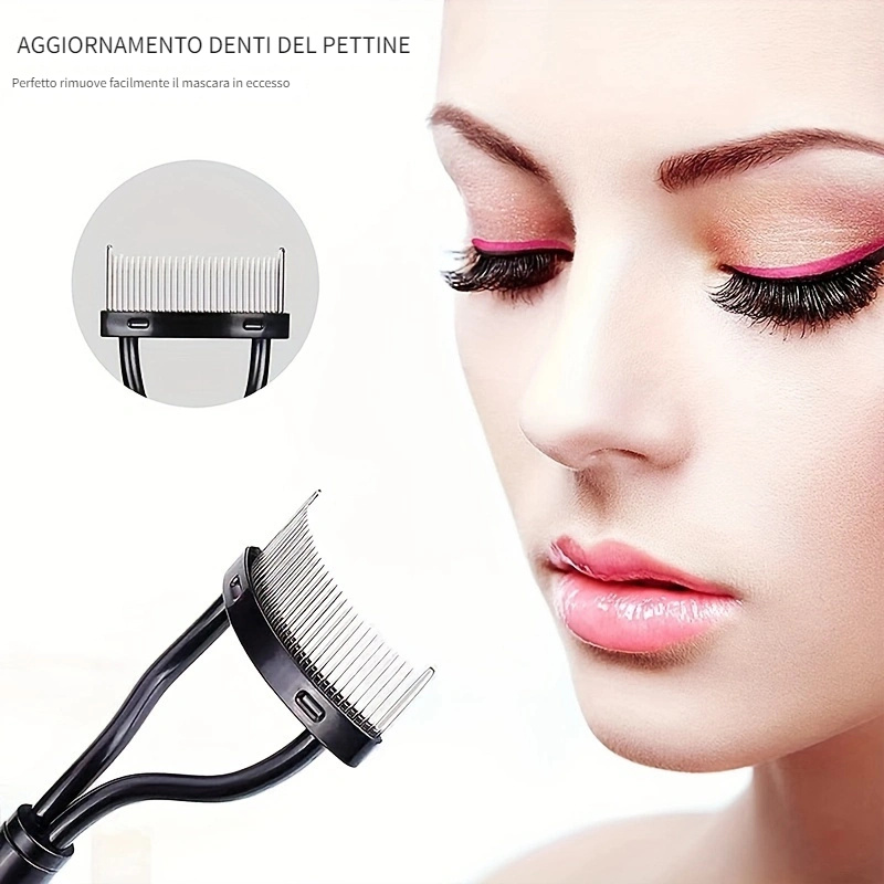 Acquista Strumento per il trucco Pettine per ciglia Modello applicatore  Eyeliner Sopracciglio Stencil Modelli Guida Carta 5in1 Mascara