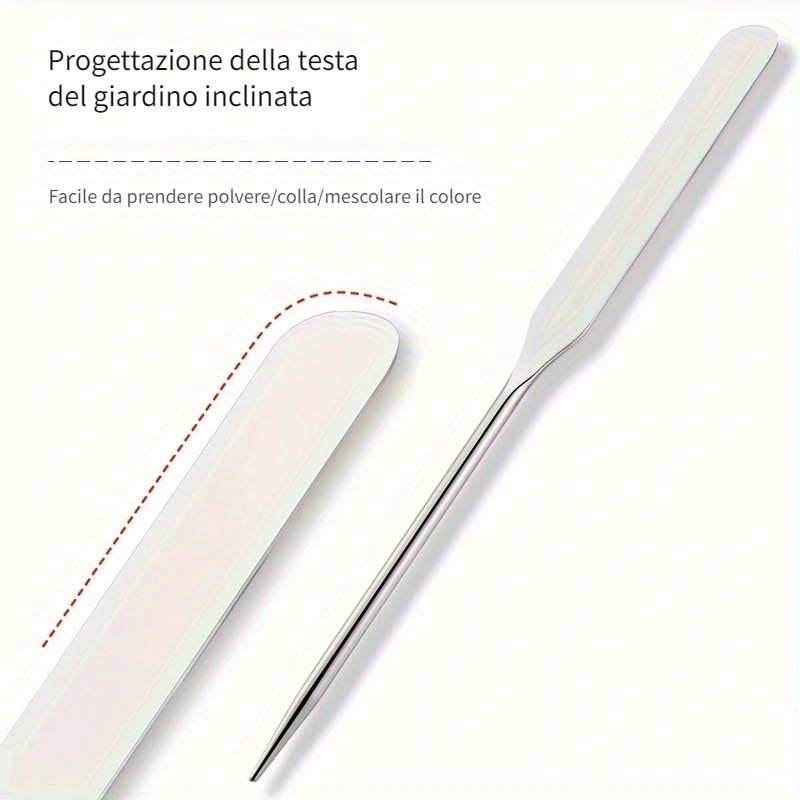 Set Spatola E Tavolozza Trucco Vassoio Tavolozza Miscelazione Trucco  Acrilico Con Fondotinta Cosmetico In Metallo Spatola Raschietto Kit  Applicatori Di Bellezza Professionali Da 2,05 €