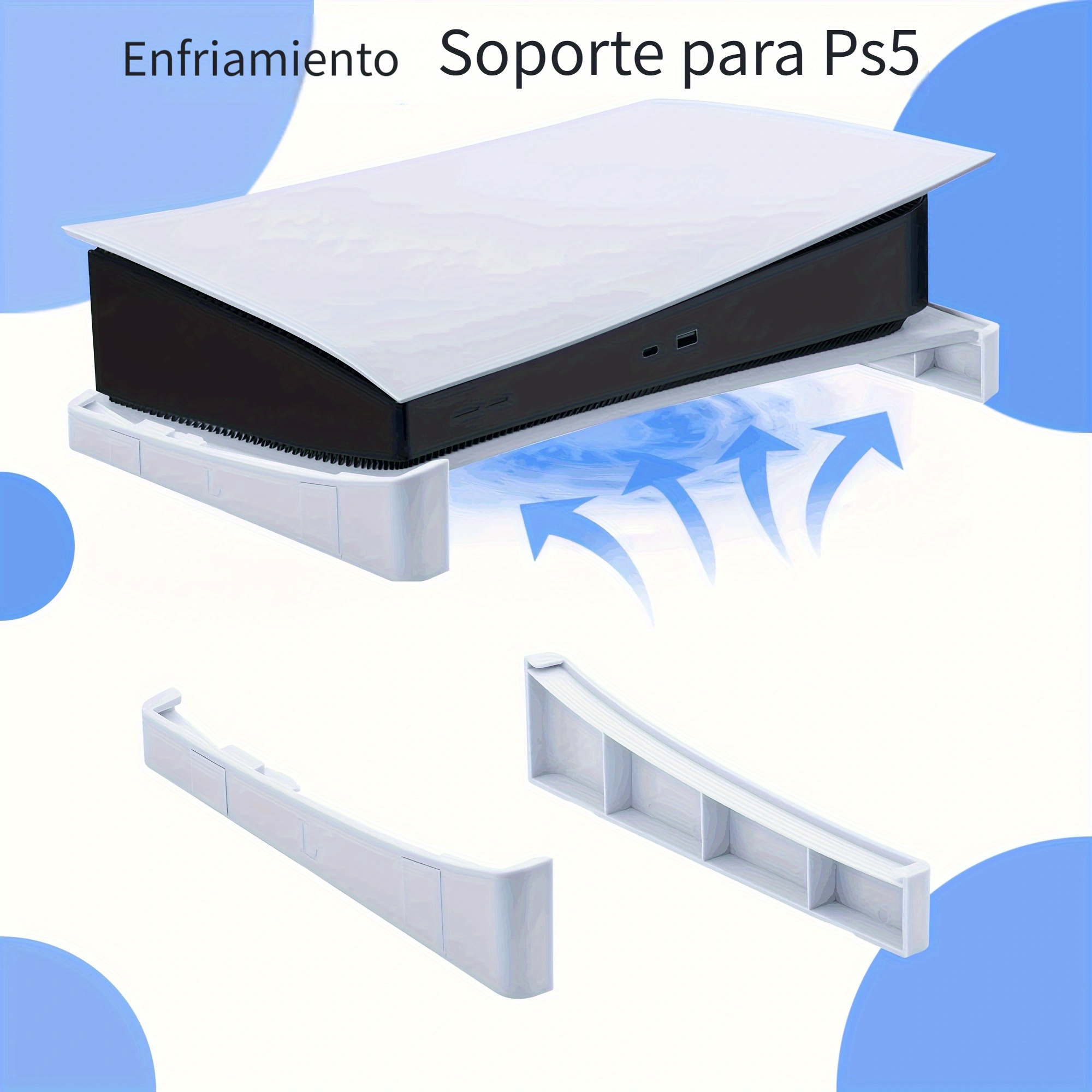 Soporte horizontal para accesorios PS5, soporte base BSOON PS5