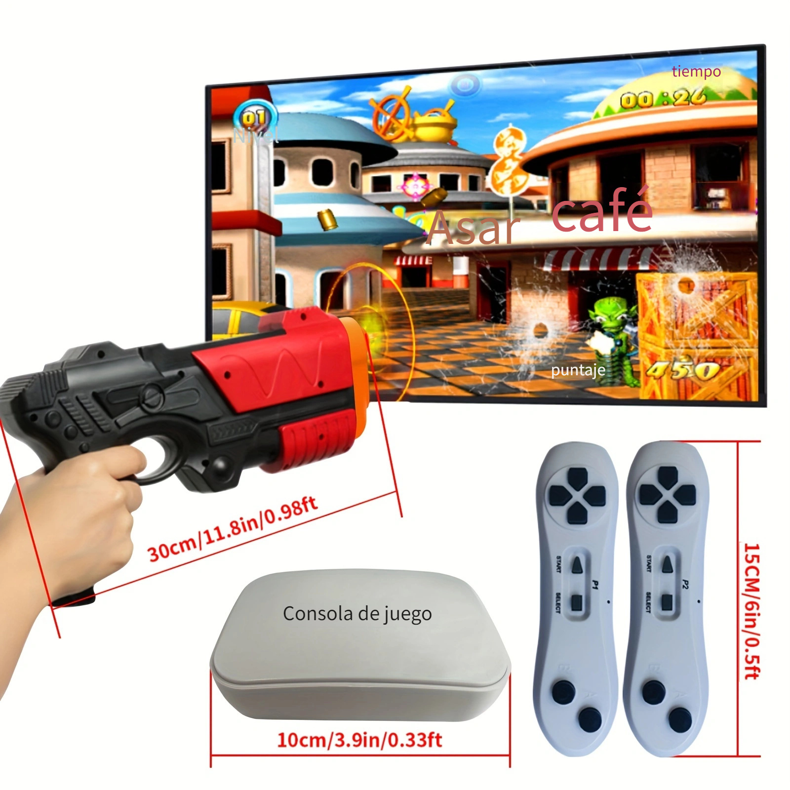 Cargador Adaptador de Corriente para Nintendo Wii U Pad Virtual