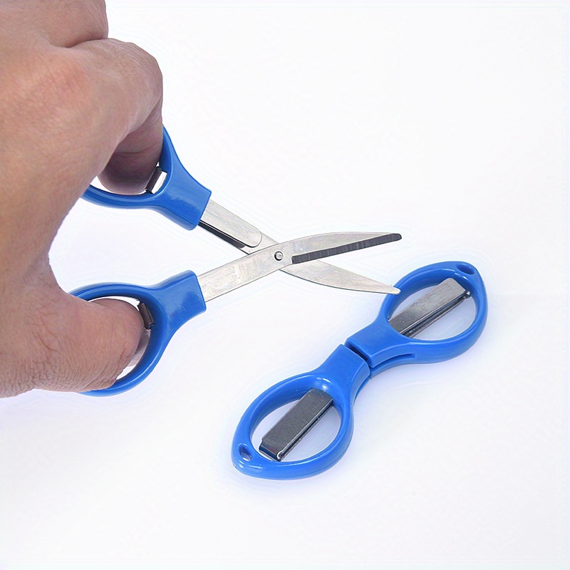 Stainless-Steel Scissors Mini Handy Folding Pocket Travel Fishing Cutter  Scissor