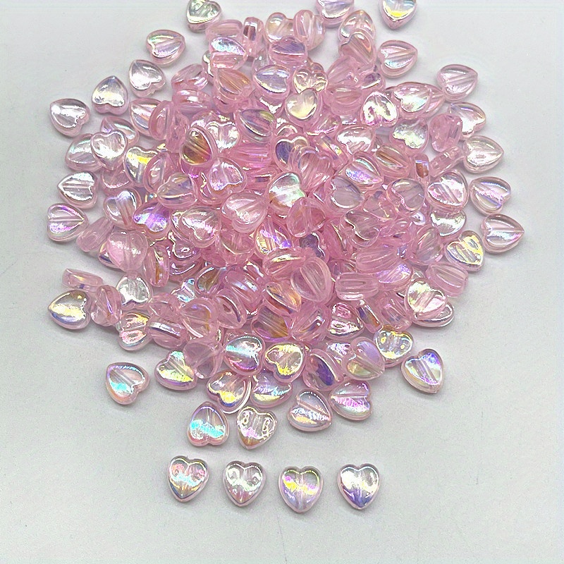 Bag Ab Color Star Shape Acrylic Beads Transparent Rainbow - Temu