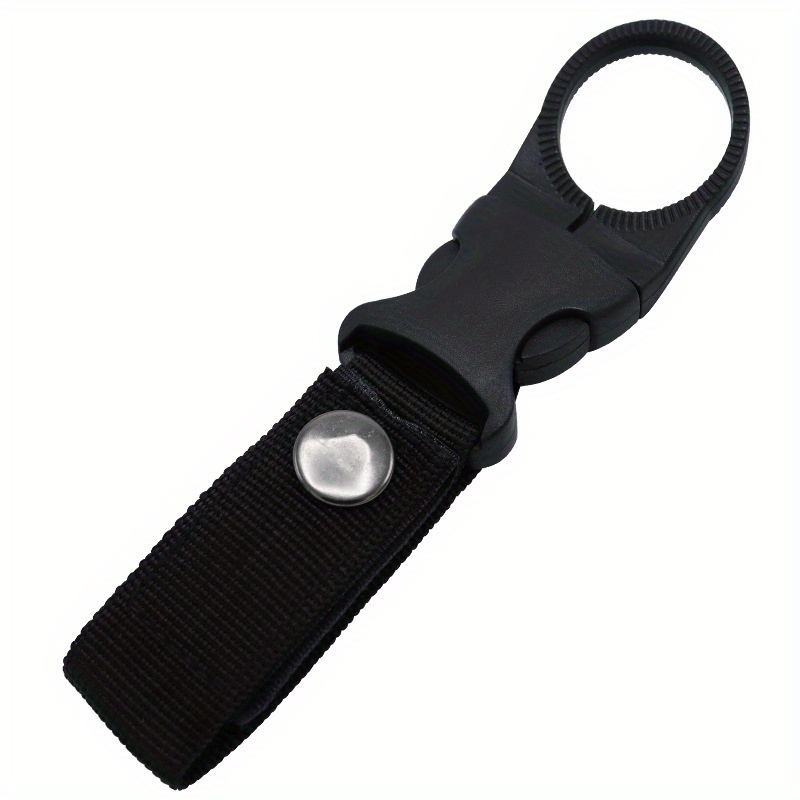 10/20pcs Plastic Nylon Packback Buckles Outdoor Black D Carabiner Water  Bottle Hooks Snap Clip Keychain
