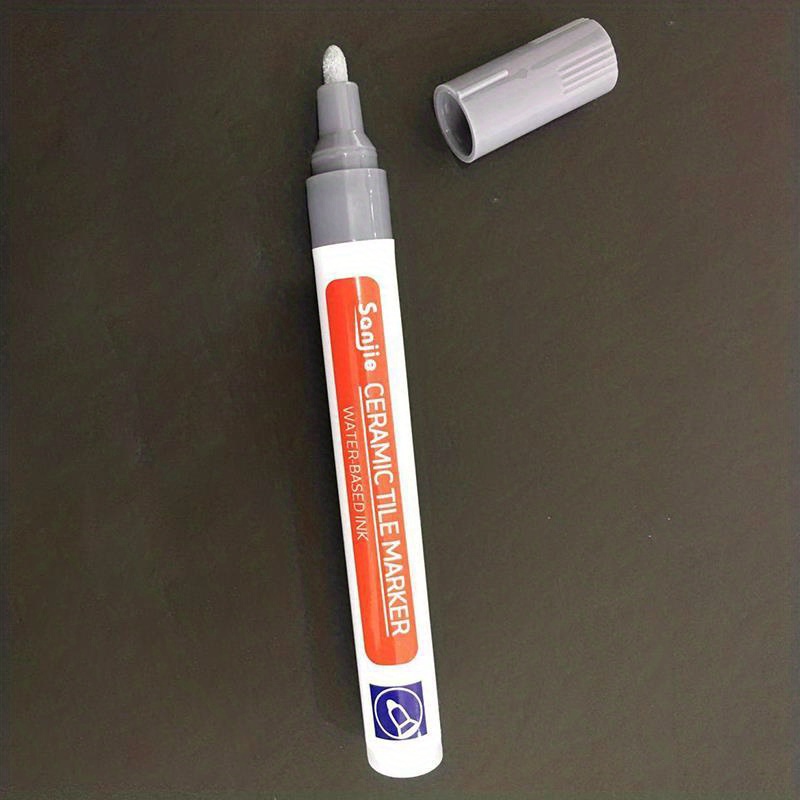 JIKUN-rotulador de azulejos blanco para pared, lápiz de reparación