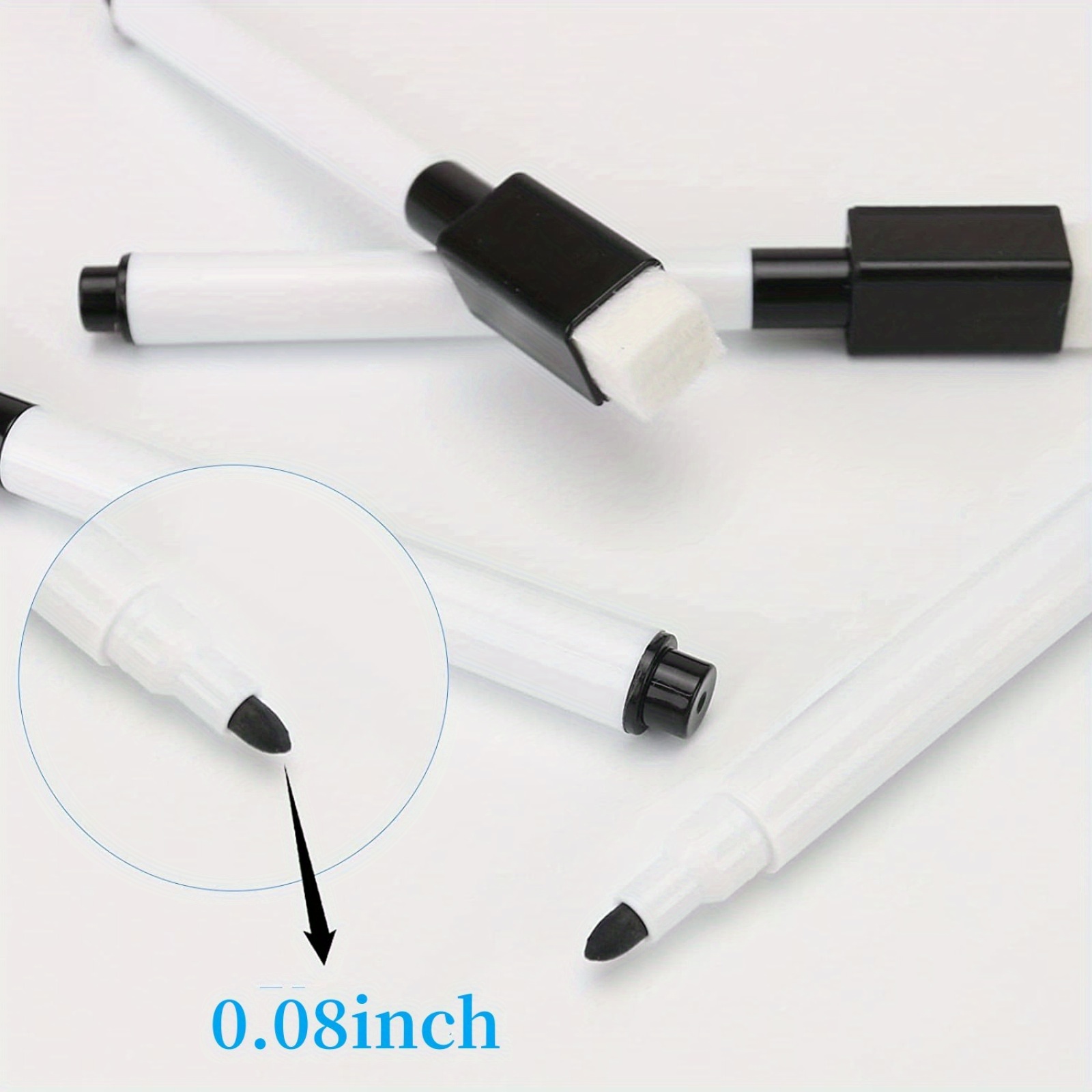 Dry Erase Marker Whiteboard Wipe Marker Eraser Suitable Temu