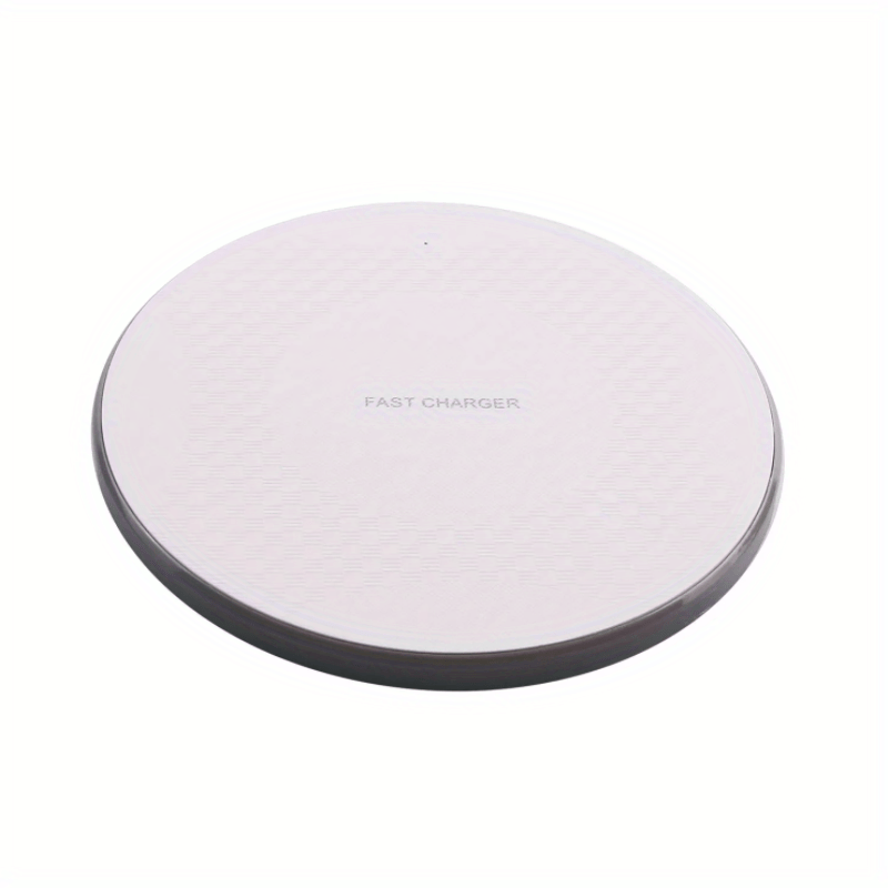 Image of Fast Wireless Charger Upgraded Slim Charging Pad, Compatible With Iphone 17/16/15/14/13/12 Series, Galaxy S25/s24/s23/s22/s21 Note 20 Ultra, Portable Desktop Charger For Bedside & Office