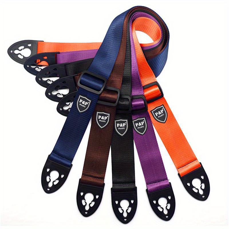 Skidproof Guitar Strap Locks Acoustic Electric Bass Guitars Temu