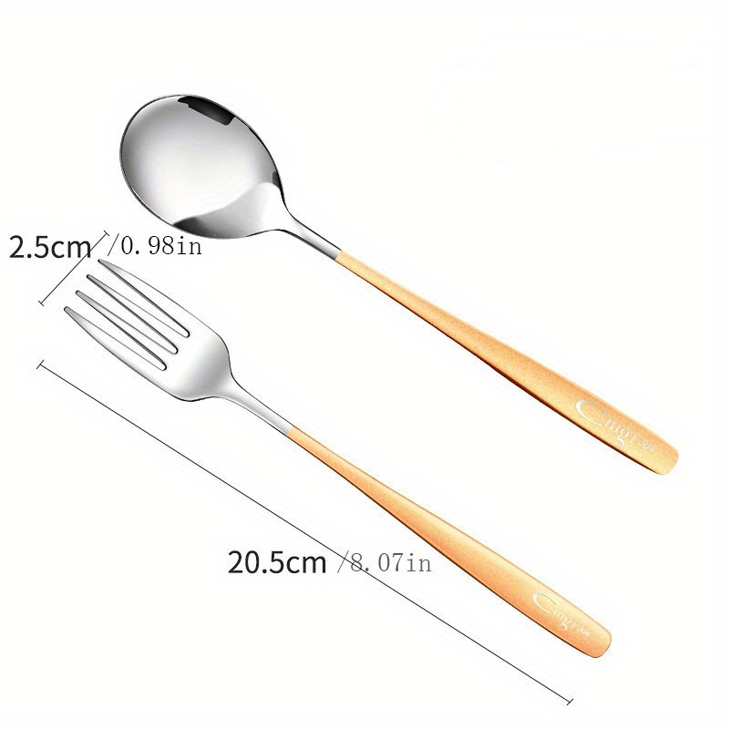 Kawaii Duck Spoon Fork Cutlery Set For Kids School Cute Korean Portable  Travel Stainless Steel Tableware Kitchen Utensils