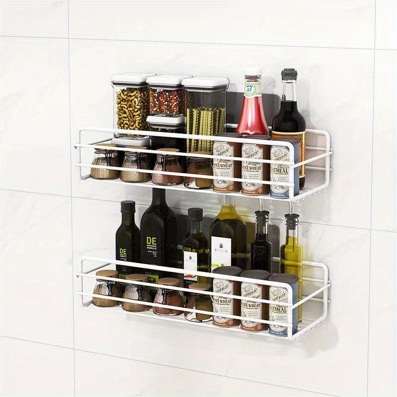 Adhesive Corner Shower Shelf with Hooks and Soap Holder