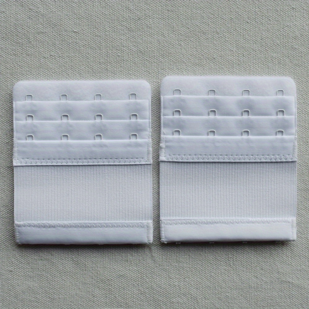 2pcs Elastic Bra Extenders Soft & Adjustable Women's Lingerie Accessories