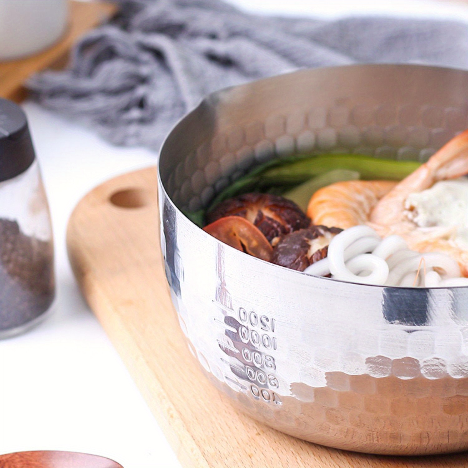 Yukihira Saucepan, Stainless Steel Nonstick Saucepan, Japanese Pan Noodle  Pot Milk Pot With Wooden Handle For Fried Chicken Vegatables Soup, Cooking  Utensils, Kitchenware - Temu