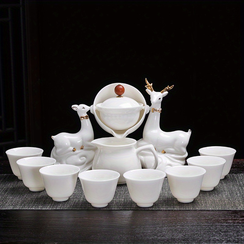 Porcelain Kung Fu Tea Set Office Reception High-end Gift Box